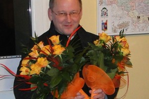 10-lecie posługi kapłańskiej  w Niewieścinie przez ks. Andrzeja Danielskiego, Prezesa Stowarzyszenia Rodzina Kolpinga